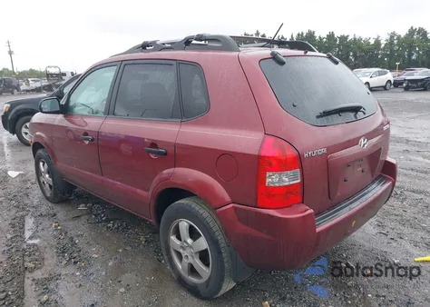 2006 Hyundai Tucson Gl from USA, damaged, VIN KM8JM12B16U461525